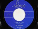 Doo-Wop/R&B Rocker 45 - Gentlemen - Tired Of You - Apollo