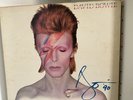David Bowie SIGNED 'Aladdin Sane' original vinyl LP - COA