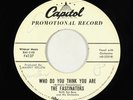 Doo-Wop/R&B 45 - Fascinators - Who Do You Think You Are - Capitol - promo