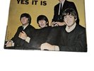 THE BEATLES-TICKET TO RIDE/YES IT IS-NICE EAST COAST STRAIGHT CUT SLV EX
