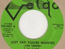 Gwen Owens Just Say You're Wanted  Velgo  Soul Northern Motown