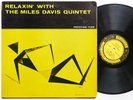 MILES DAVIS Quintet Relaxin' LP PRESTIGE 7129 US 1958 MONO W.50th John Coltrane