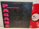 Pagans - Buried Alive 1986 Vinyl LP RED VINYL Treehouse Records TR002 RARE PUNK