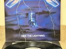METALLICA RIDE THE LIGHTNING LP VINYL MRI 769 MEGAFORCE RECORDS 1984 FIRST PRESS