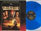 Pirates of the Caribbean Soundtrack Klaus Badelt Blue Vinyl LP 2003 VG++ EX