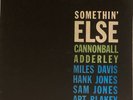 Cannonball Adderley - Somethin’ Else 1958 Mono Blue Note Records DG Ear SVG/VG+