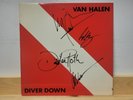 Van Halen - Diver Down Autographed Signed Vinyl LP