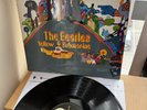 The BEATLES Yellow Submarine PCS 7070 UK 1st Pressing EX / EX Red Line Vinyl LP