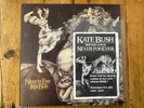 Kate Bush Never For Ever SIGNED LP album + signing event flyer
