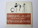 60s PROMO ONLY PICTURE SLEEVE Mamas & The Papas CREEQUE ALLEY Dunhill Records