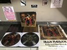 2LP PICTURE DISC IRON MAIDEN EDWARD THE GREAT GREATEST HITS 1ST PRESS EX+/EX+