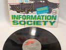Information Society - Hack LP 1990 Spain GASA Tommy Boy DMM Synth Pop EX/NM