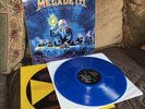 Rust in Peace by Megadeth Rare Blue Vinyl Record 2008 Capitol Ex Copy