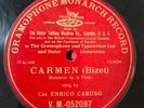78Rpm, Opera, Enrico Caruso 'Romance De La Fleur
