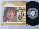 Udo Jürgens - Das wünsch ich dir/ Ich war noch niemals in New York 7'' SIGNIERT