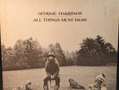 George Harrison All Things Must Pass Apple STCH 639 No Poster All Inner Sleeves