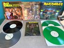 IRON MAIDEN - SOMEWHERE IN TIME VINYL RECORD BUNDLE
