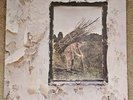**VERSION 1** Led Zeppelin IV 1971 UK 1st Press Vinyl Lp Atlantic Plum Feather