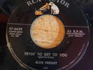 HEAR -1955 ROCKABILLY  - ELVIS PRESLEY - TRYIN' TO GET TO YOU - U.S. RCA SUN 45
