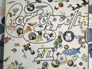 LED ZEPPELIN III UK VINYL LP PLUM LABEL A5/B5, celebration error, orig inner