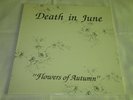 Death In June - Flowers Of Autumn LP Sol Invictus Sixth Comm Current 93 Crisis