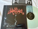 RARE METAL Hellion – Screams In The Night LP Insert (VG++) [Ltd Ed Clear Vinyl]