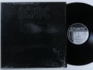 AC/DC Back In Black ATLANTIC LP VG++ embossed cover SHRINK l