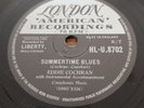 EDDIE COCHRAN - Summertime Blues. UK London 78'. 1958 Rock & Roll. Unplayed Nm
