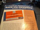 Save-On-Records Bulletin For June SPA-7-27, Picture Sleeve, EP, Mono, US, 1956