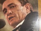 Autographed Johnny Cash CS 9639 Original Record Album At Folsom Prison