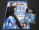Shakin Stevens 7 Inch Single Hey Mae With Poster
