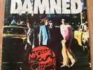 THE DAMNED - MACHINE GUN ETIQUETTE 1ST PRESS LP WITH RARE POSTER