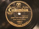 BLUES BLIND WILLIE JOHNSON John The Revelator COLUMBIA 14530