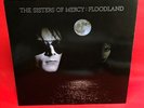 THE SISTERS OF MERCY Floodland 1987 vinyl LP + INNER + INSERT original Dominion