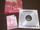 Madonna CONFESSIONS II Pride Edition Clear Vinyl LP