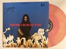 As December Falls - Everything's On Fire  12”  Orange   Vinyl Signed
