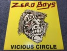 Zero Boys Vicious Circle OG 1982 1st Press Nimrod Records Punk LP RARE