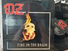 Oz: Fire in the Brain LP, 1983 Sweden