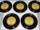ELVIS PRESLEY: Sun Reissue 45 Set; THATS ALL RIGHT; GOOD ROCKIN TONIGHT; MILKCOW