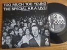 THE SPECIALS - Too Much Too Young EP 1980 Two 2 Tone 7” Post-punk Paper Labels