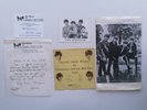 THE BEATLES UK FAN CLUB CHRISTMAS FLEXI RECORD 1963 & FOUR INSERTS