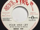 FANTASTIC  Marcus Reid - Poor Man Cry / Soul On Fire  45 Repro