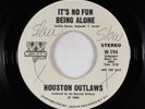 Funk 45 - Houston Outlaws - It's No Fun Being Alone - Westbound - promo