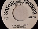 northern soul   PERSONALITIES   Woe Woe Baby / Yours To Command   SAFARI 1002 M-