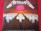 METALLICA Master of Puppets LP (1986) orig METAL white label promo RARE hype stk