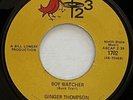 Ginger Thompson Boy Watcher 45 rpm M- 123 Records (1968) Northern Soul