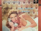 JULIE LONDON Your Number Please... Vinyl Album LP WLP VG+ Liberty Vocal Jazz Pop