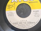 Derek and the Dominos Layla  Usa Press 7inch