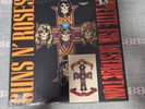guns n roses appetite for destruction vinyl 1987 In Shrink With TATTOOS
