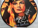 KING DIAMOND Vinyl Picture Disc Fatal Portrait SIGNED Ltd Ed w/CoA Mercyful Fate